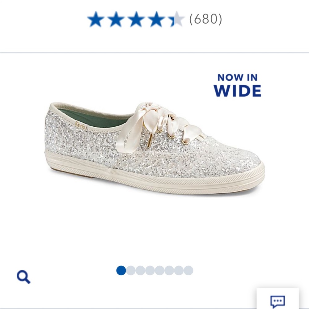 Keds x kate spade Champion Glitter Cream